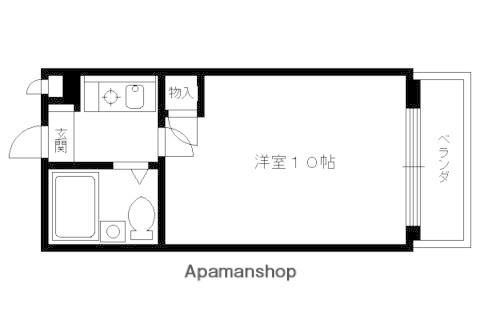 ベルメゾンアルヴェ(1K/3階)の間取り写真