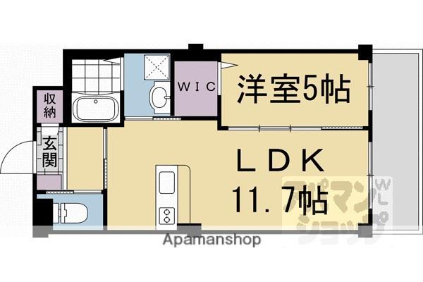 サン ラフォーレ(1LDK/3階)の間取り写真