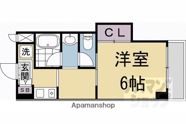 STエンブレムくげ(1K/5階)の間取り写真