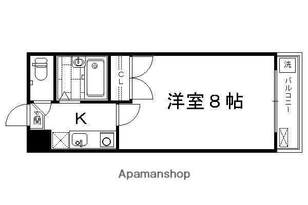 サンヴェール七条(1K/2階)の間取り写真