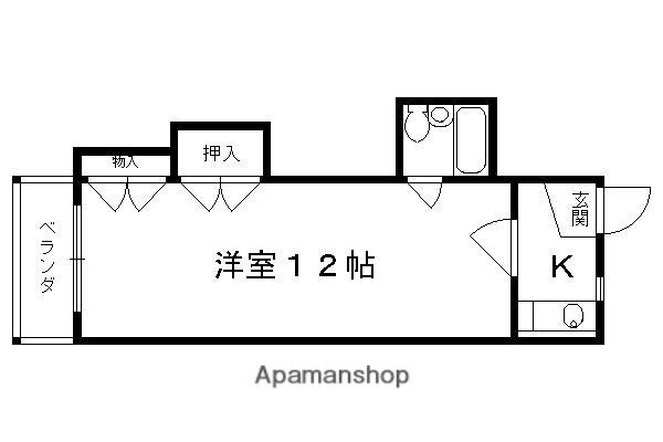 エクセレントCOCO(ワンルーム/1階)の間取り写真