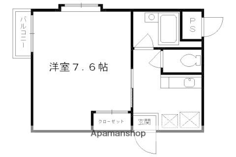 エクシード五条(1K/2階)の間取り写真