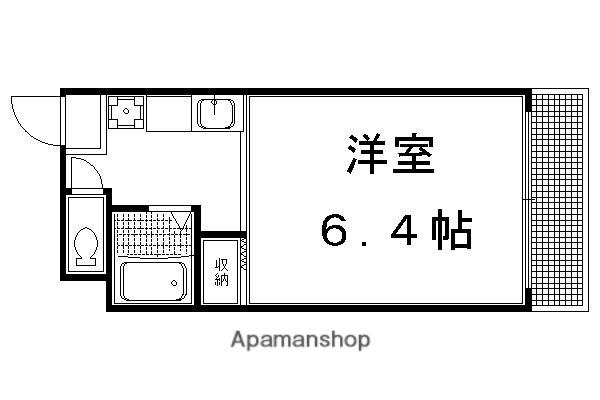 葵ハイツ(1K/2階)の間取り写真