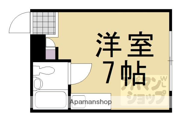 エビアナンスSODEOKA(ワンルーム/3階)の間取り写真