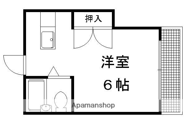 NEWハウス上田(1K/1階)の間取り写真