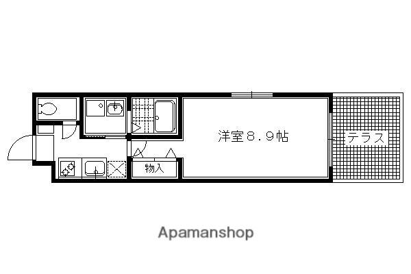コンフォール吉田(1K/1階)の間取り写真