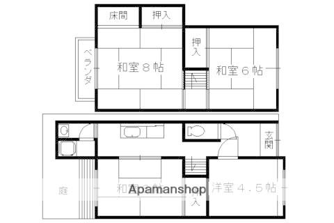 西賀茂大栗町(4K)の間取り写真
