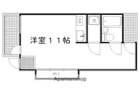 KSレジデンス京都千本今出川(ワンルーム/4階)の間取り写真