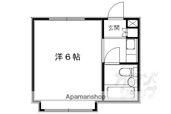 メゾン大宮(1K/1階)の間取り写真