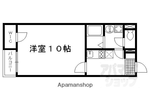 レオネクストMATSUO(1K/2階)の間取り写真