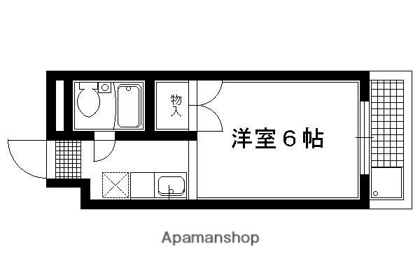 センチュリーハイツコスモ(1K/2階)の間取り写真