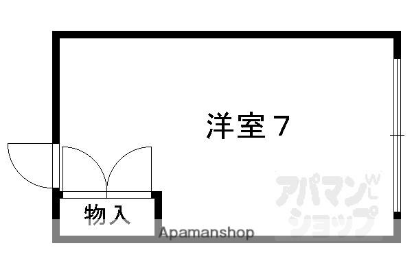 タマヤビル(ワンルーム/6階)の間取り写真