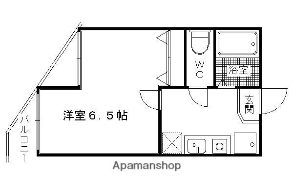 THE LIMELIGHT KYOTO(1K/3階)の間取り写真