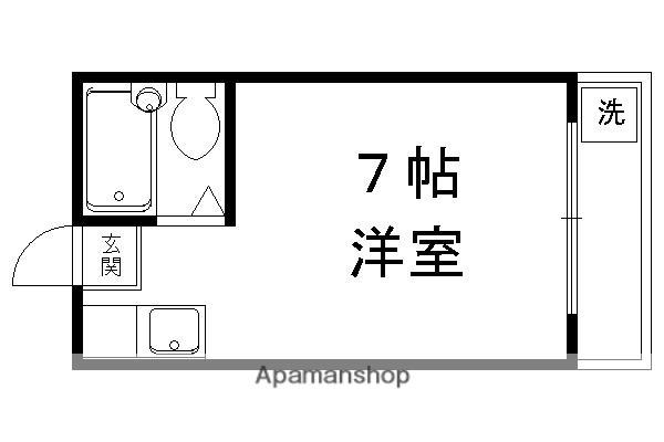スイング岡崎(ワンルーム/3階)の間取り写真