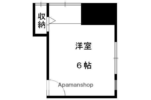 叡山電鉄 一乗寺駅 徒歩10分 2階建 築50年(ワンルーム/1階)の間取り写真