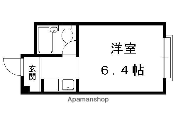 松本マンション(1K/1階)の間取り写真