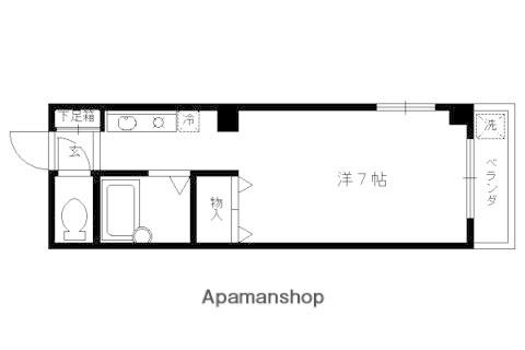 SONIX(1K/2階)の間取り写真