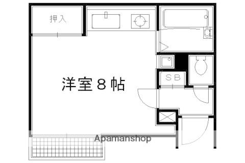 トラスティ21(ワンルーム/1階)の間取り写真