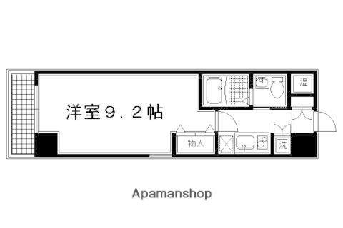 YSFLATS西陣(1K/8階)の間取り写真