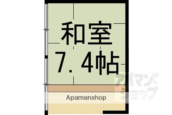 CSKビル(ワンルーム/3階)の間取り写真