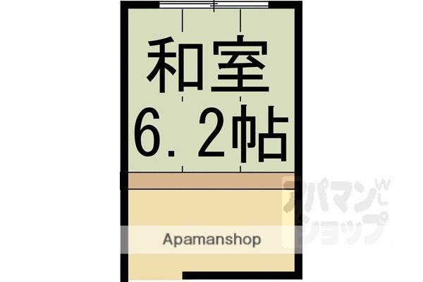 CSKビル(ワンルーム/2階)の間取り写真