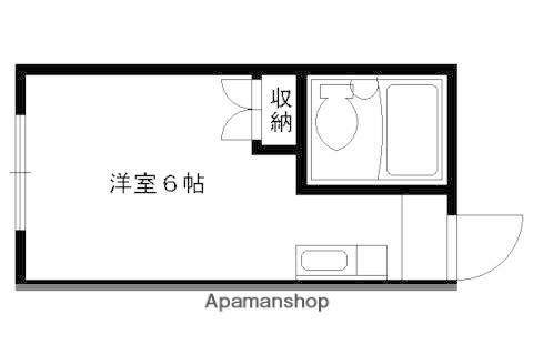 聚楽第マンション(ワンルーム/4階)の間取り写真