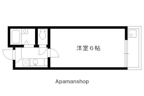 LA・MONDE(1K/3階)の間取り写真