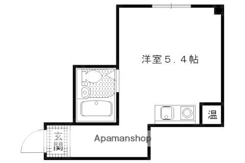 カナーズ洛北(ワンルーム/3階)の間取り写真
