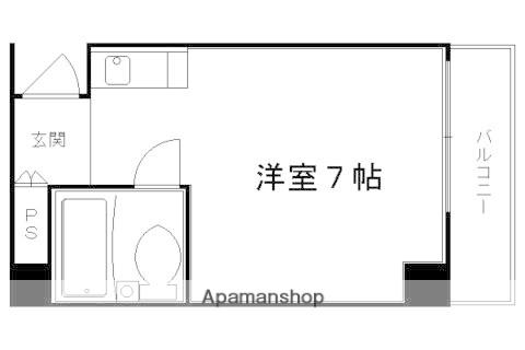 スイング岡崎(ワンルーム/5階)の間取り写真