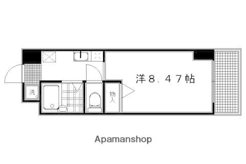 CASAYAMABUN(1K/3階)の間取り写真