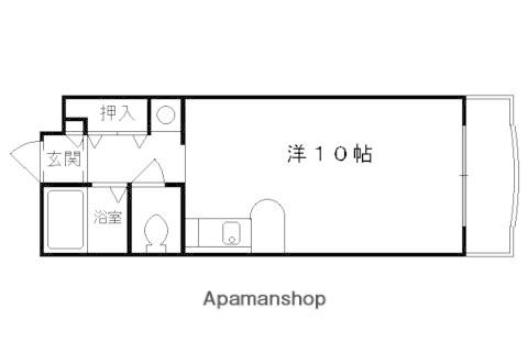 メゾン三愛(1K/2階)の間取り写真
