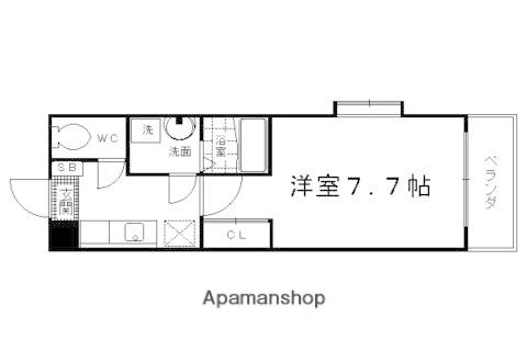 メゾン・アクティブ(1K/1階)の間取り写真