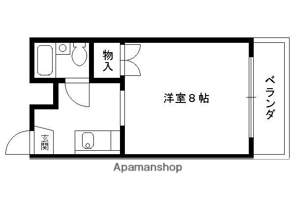 アーバンギア121(1K/1階)の間取り写真