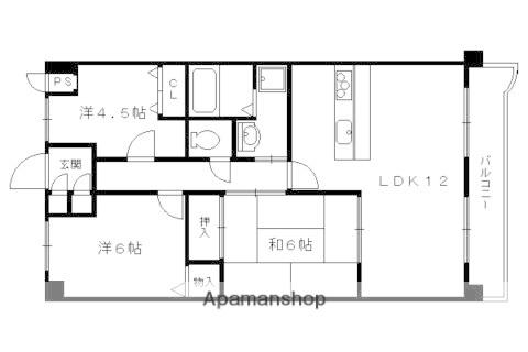 AZハウス(3LDK/1階)の間取り写真