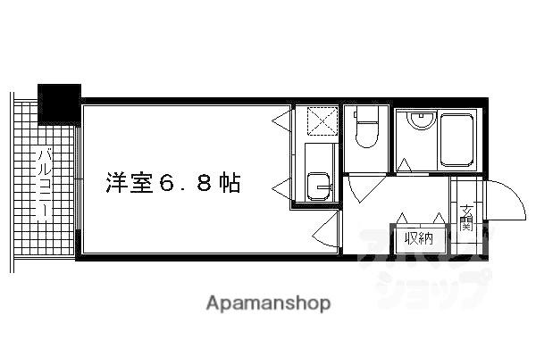 DS AQUILA(1K/5階)の間取り写真