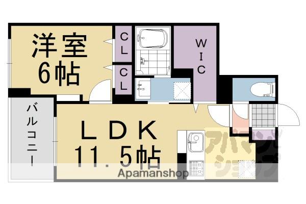 コンコルディア(1LDK/1階)の間取り写真