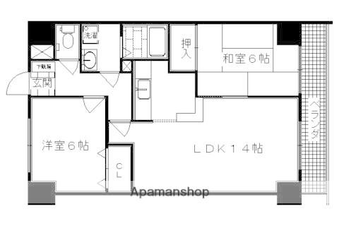 ソレイユMHN(2LDK/2階)の間取り写真
