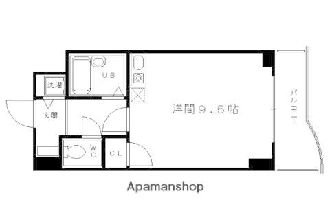 CASA EMON(1K/5階)の間取り写真
