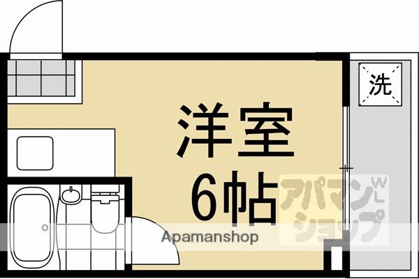 ヴィラ・サンモリッツ(ワンルーム/3階)の間取り写真