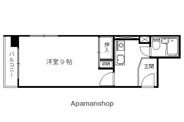 ピアッツァ・アルテ(1K/5階)の間取り写真