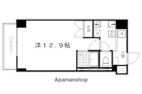 アネックス西陣(1K/2階)の間取り写真