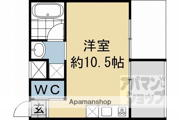 MAHIA・SAN-YOU(ワンルーム/2階)の間取り写真