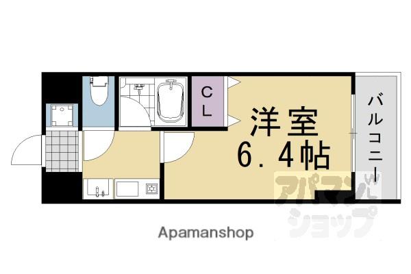 VINEOAKDAISY(1K/3階)の間取り写真