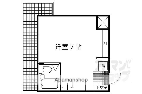リエス東堀川(1K/8階)の間取り写真