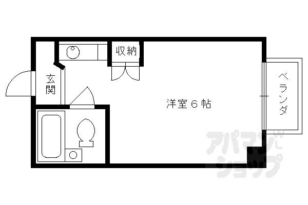 メゾン・ル・レヴェ(1K/3階)の間取り写真