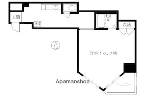 エスポワール京都(1K/7階)の間取り写真