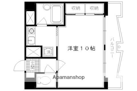リバティ大和大路(1K/5階)の間取り写真