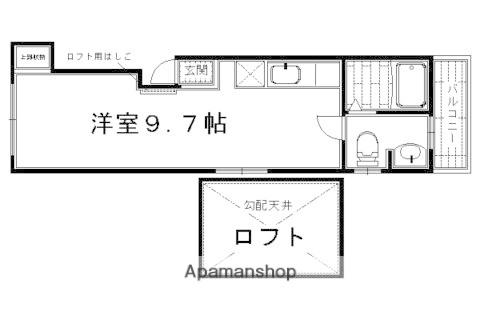 OML北山(ワンルーム/2階)の間取り写真