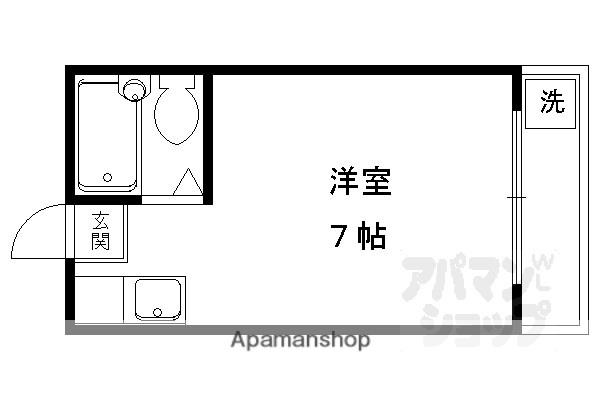 スイング岡崎(ワンルーム/3階)の間取り写真