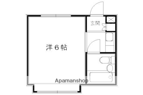 メゾン大宮(1K/2階)の間取り写真